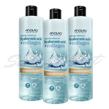 Anovia Hair Conditioner  Hyaluronic Acid & Collagen  415ml x3 10.40 per litre