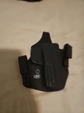 LAG Tactical Defender Series OWB IWB Holster Right Hand Fits S&W M&P M2.0 9/40