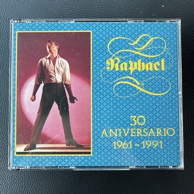 RAPHAEL- 30 ANNIVERSARIO (1961-1991)  2- CD SET FATBOX CAPITOL H2Y-42610