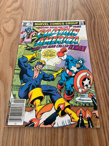 Captain America  261  VG/F  5.0  Red Skull  Nomad  Ameridroid  Marvel  1981