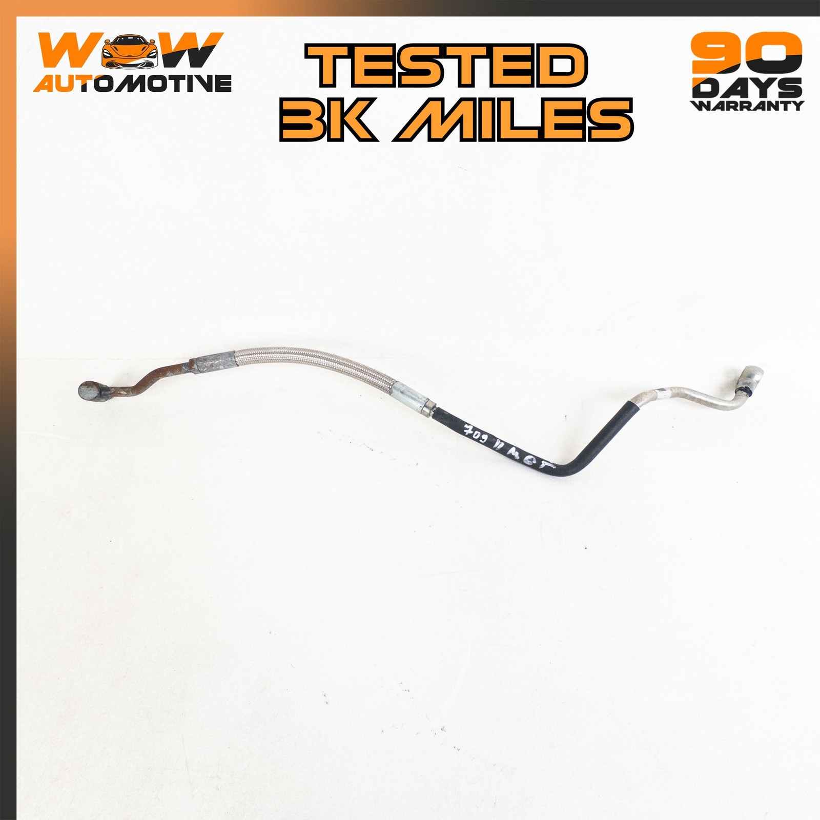 05-19 MASERATI GRANTURISMO GRANCABRIO TRANSMISSION OIL COOLER LINE HOSE PIPE OEM