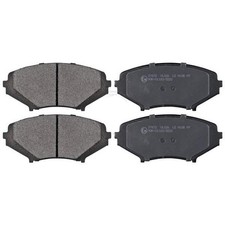 Bremsbelagsatz ohne integrierten Verschleißsensor 17,3 mm A.B.S. für MAZDA RX-8