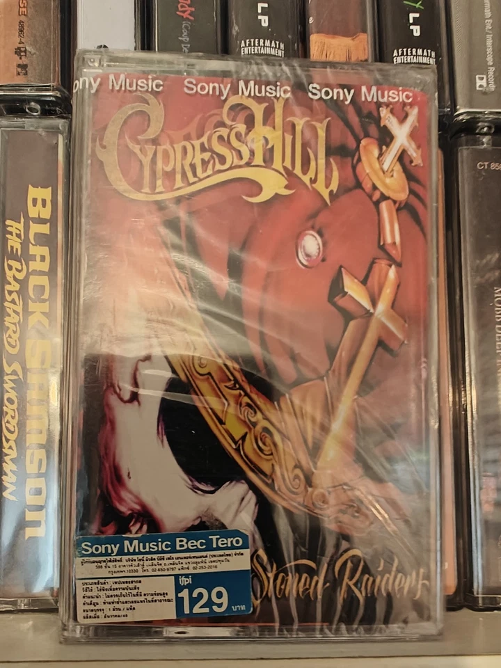 Cypress Hill Stoned Raiders FACTORY SEALED Cassette Album**ref images  - Image 3 of 4