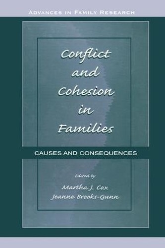 Conflict and Cohesion in Families by Martha J. Cox, Jeanne Br... - 9781138002692