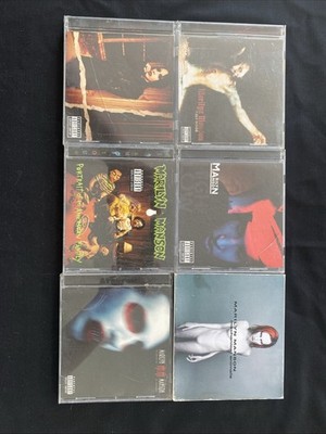 Marilyn Manson 6 CD Lot High End Low Holy Wood Animals Portrait + More