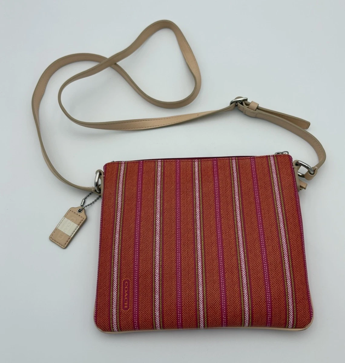 Coach Legacy Crossbody Striped Bags & Handbags for Women for sale