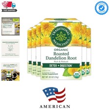 Tea, Organic Roasted Dandelion Root, Supports Kidney Function  Healthy Diges...