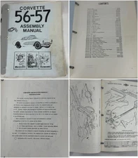 1956-1957 Corvette Assembly Instruction Manual – Mid America Designs Inc