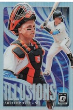 2020 Panini - Donruss Optic ILLUSIONS HOLO PRIZM BUSTER POSEY