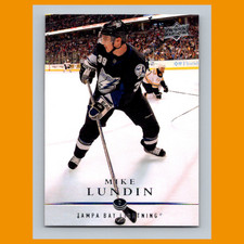 Mike Lundin #27 2008-09 Upper Deck Tampa Bay Lightning Hockey Card NHL