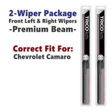 Wipers 2pk Beam Wiper Blades fits 2016+ Chevrolet Camaro 19220/200