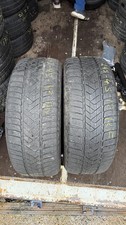 2x 245/45/18 100V PIRELLI SOTTOZERO 3 WINTER TYRE RUNFLAT  *6.5MM* MOE