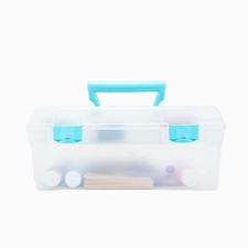 6937ag Essentials Liftout Tray Box Portable Art Craft Organizer With Handle An