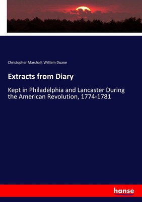 Christopher Marshall (u. a.) | Extracts from Diary | Taschenbuch | Englisch
