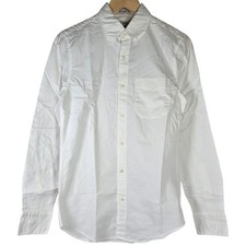 J. Crew Slim Broken-in organic cotton oxford shirt White XS BG421 NWT