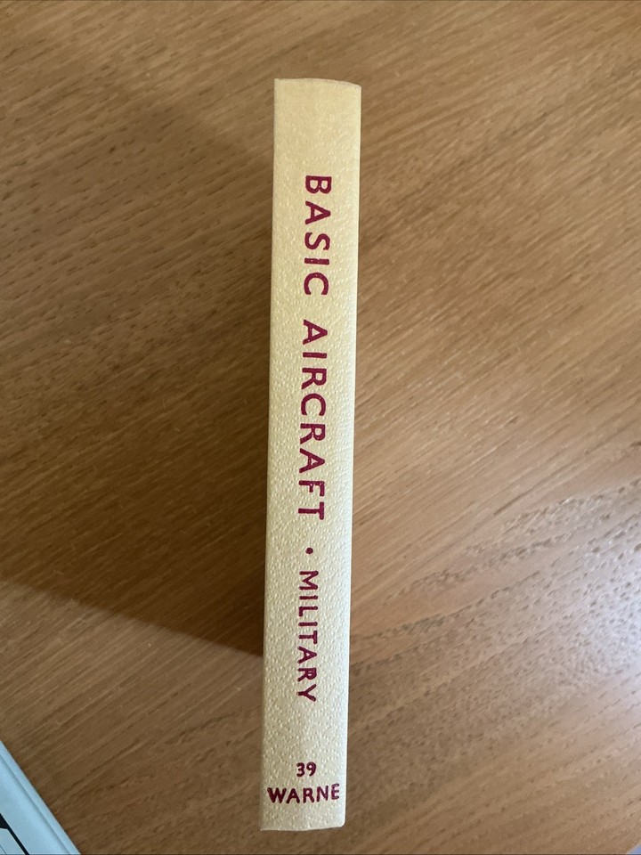 The Observers Book Of Basic Aircraft (Military) 1853.166 1967 Edition ...