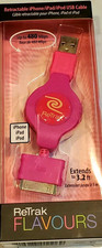 RETRAK FLAVOURS USB CABLE FOR IPOD/IPHONE AND IPAD PURPLE