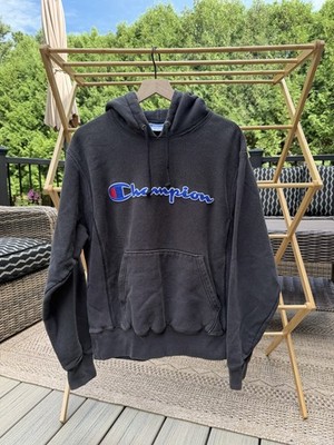Champion - Heavy Weight, Grey Sweatshirt - Mens  Medium