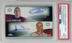 2023 TOPPS CHROME UEFA WOMEN'S DUAL AUTO BLACK PUTELLAS & HEGERBERG 5/10 PSA 9