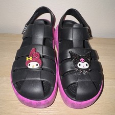 CROCS x HELLO KITTY AND FRIENDS MY MELODY AND KUROMI STOMP SANDAL NEW open box