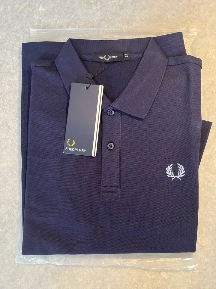 polo fred perry Azul M Sin Abrir - Imagen 4 de 4