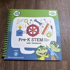 LeapFrog Leap Start Pre-Kindergarten Book   PRE-K STEM with Teamwork