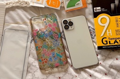 Excellent Apple iPhone 11 Pro 512GB Unlocked White with Extras GSM + CDMA