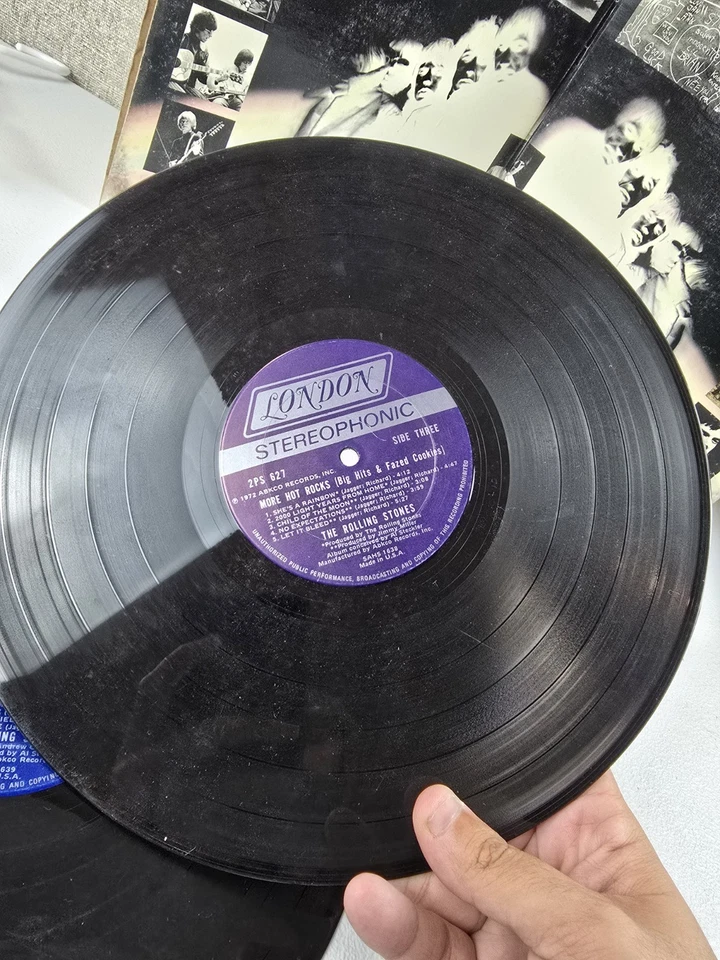 The ROLLING STONES - More Hot Rocks 1972 Vinyl 2x LP LONDON Records 2PS 627 - Image 3 of 4