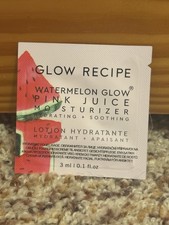 Glow Recipe Watermelon Glow Pink Juice Moisturizer Sample Packet .1 oz. NEW