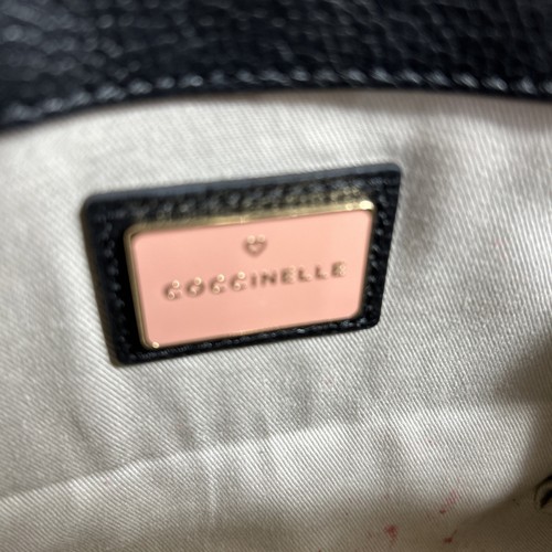 Coccinelle Bag Raffia Straw Small Classic Travel Crossbody Top Handle Artlettis - Picture 20 of 23