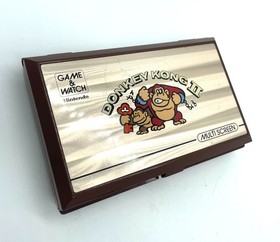 Nintendo Game & Watch Donkey Kong II JR-55 LSI Multi Screen With Video Vintage