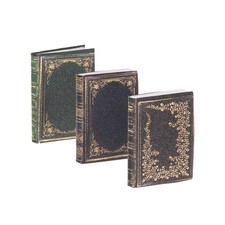 6 Pcs 1:12 Scale Miniature Dollhouse Books Decoration, Series F