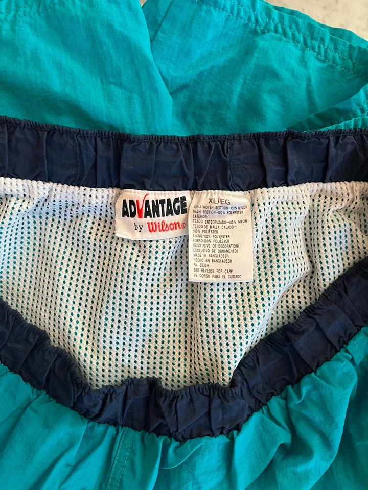 Killer! Vtg Wilson Sport Swim Surf Trunks Board Shorts Beach Volleyball 80s 90s - Image 4 of 4