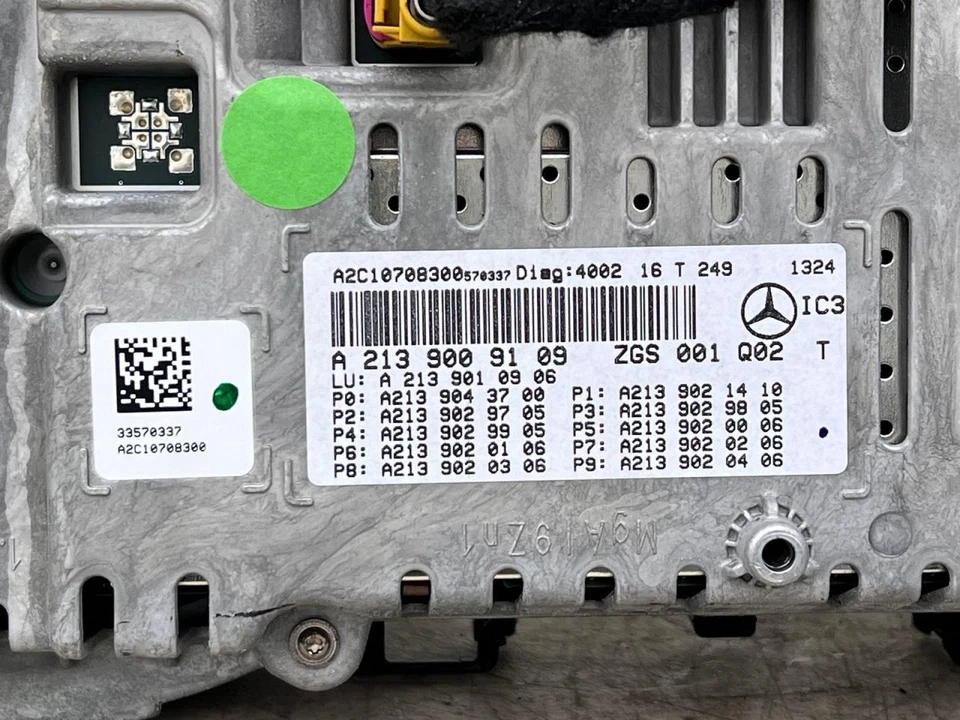 Mercedes Clase E 300D 2017 velocímetro MPH 2,0 L AWD 50 k -4Matic- 65710 Foto 2 de 4