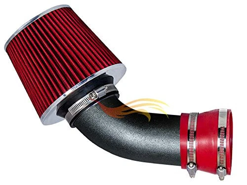 BCP RW RED 98-03 Mercedes E320 E430 ML320 CLK320/97 E420 Ram Intake Kit+Filter - Image 3 of 4