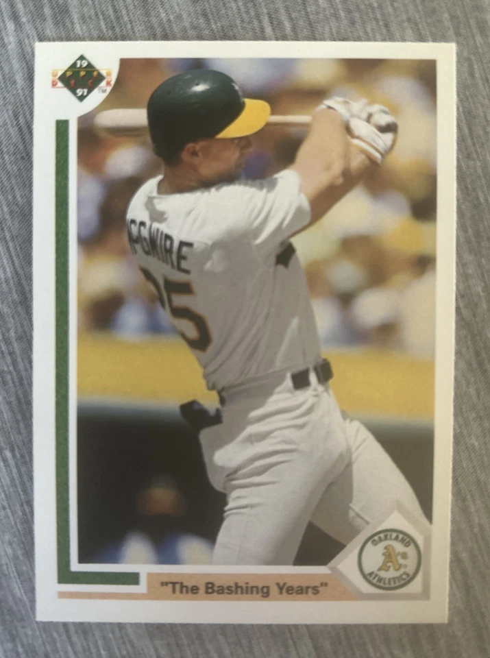 1991 Upper Deck - Mark McGwire #656 - Image 2 of 4