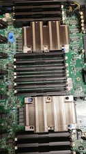 Dell 8HT8T PHYDR PowerEdge R640 Motherboard Board w/2 Intel CPUs  2 Heatsinks