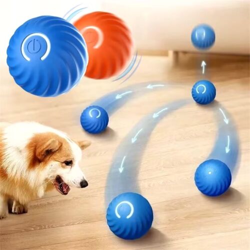 Smart Dog Toy Ball Electronic Interactive Pet Toy Moving Ball USB