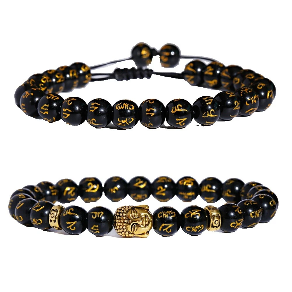 Модная бижутерия с покрытием из желтого золота с обсидианом