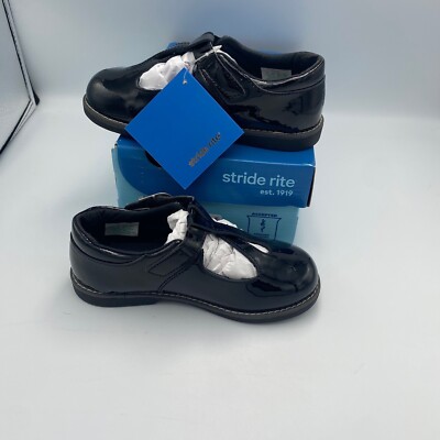 Stride Rite Susie Mary Jane, Toddler/Little Girls 11.5W, Black shoes, NWB.