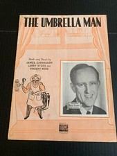 1938 The Umbrella Man by Kay Kyser Sheet Musi...