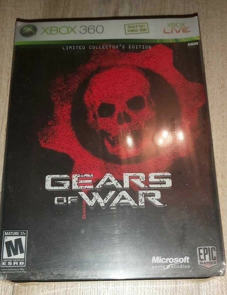 GEARS OF WAR BIG BOX PC VERY RARE COLLECTOR'S EDITION PL