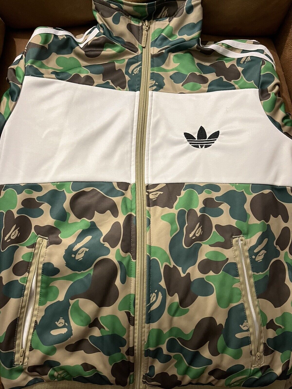 Bape X Adidas firebird track jacket Xl |