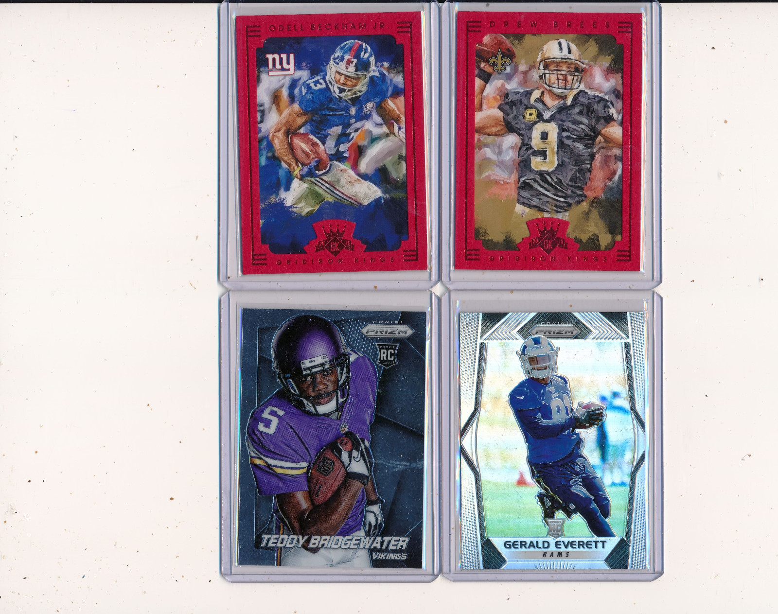 GERALD EVERETT - 2017 Prizm Rookie Silver Prizm  - LA Rams RC