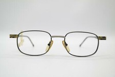 Vintage Lamy Zenzo Gray Multicolor Oval Glasses Eyeglass Frame NOS