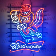 Minnesota MN Ice Hockey Beer Neon Light Sign 24