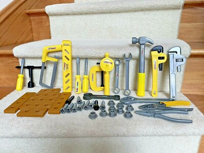 Pretend Play Tools Work Zone 43 Pieces