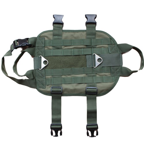 Dog Harness Outdoor Training Service Dog Molle Vest Harness 5 Sizes 4 Colors - Picture 18 of 29