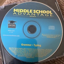 Middle School Advantage, Grammar/Typing CD 
