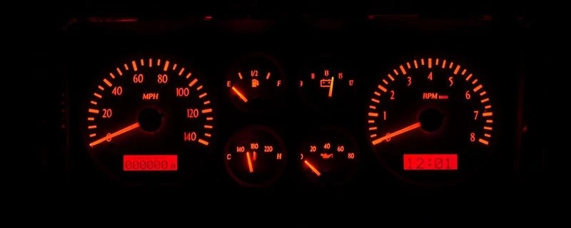 Kit de sistema de calibre analógico Dakota Digital 1978-88 Chevy Monte Carlo VHX-78C-MC-K-R Foto 2 de 4